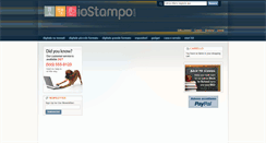 Desktop Screenshot of iostampo.com